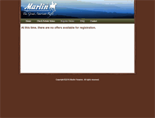 Tablet Screenshot of marlinfirearms.rebateaccess.com